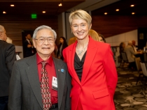 Photo of two people